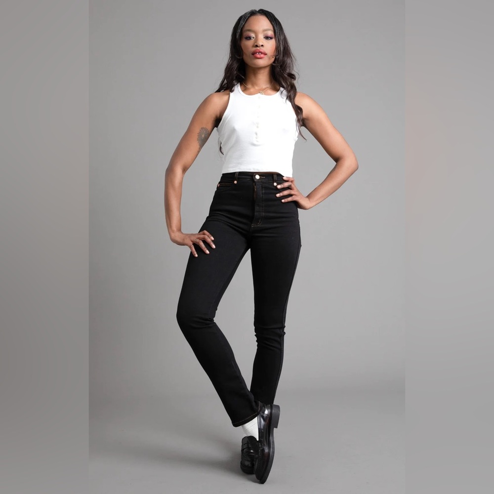 Judi Rosen black stretch Judi jeans size 30